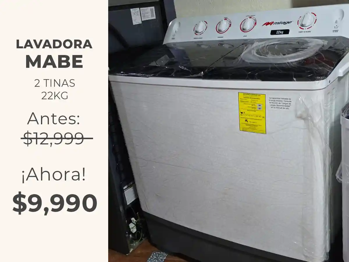 LAVADORA MABE